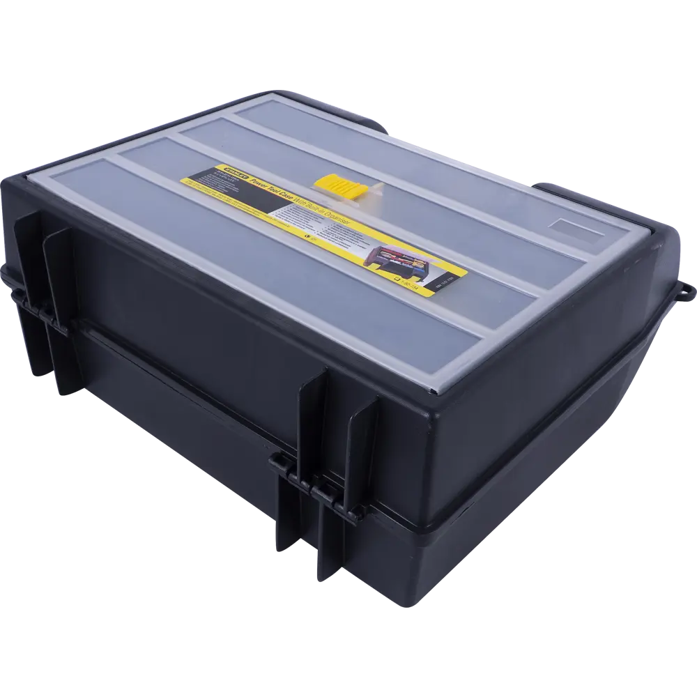 Кейс для электроинструмента Stanley 359х325х136 мм, пластик, цвет чёрный/жёлтый STLM-2192561 - Вид №1