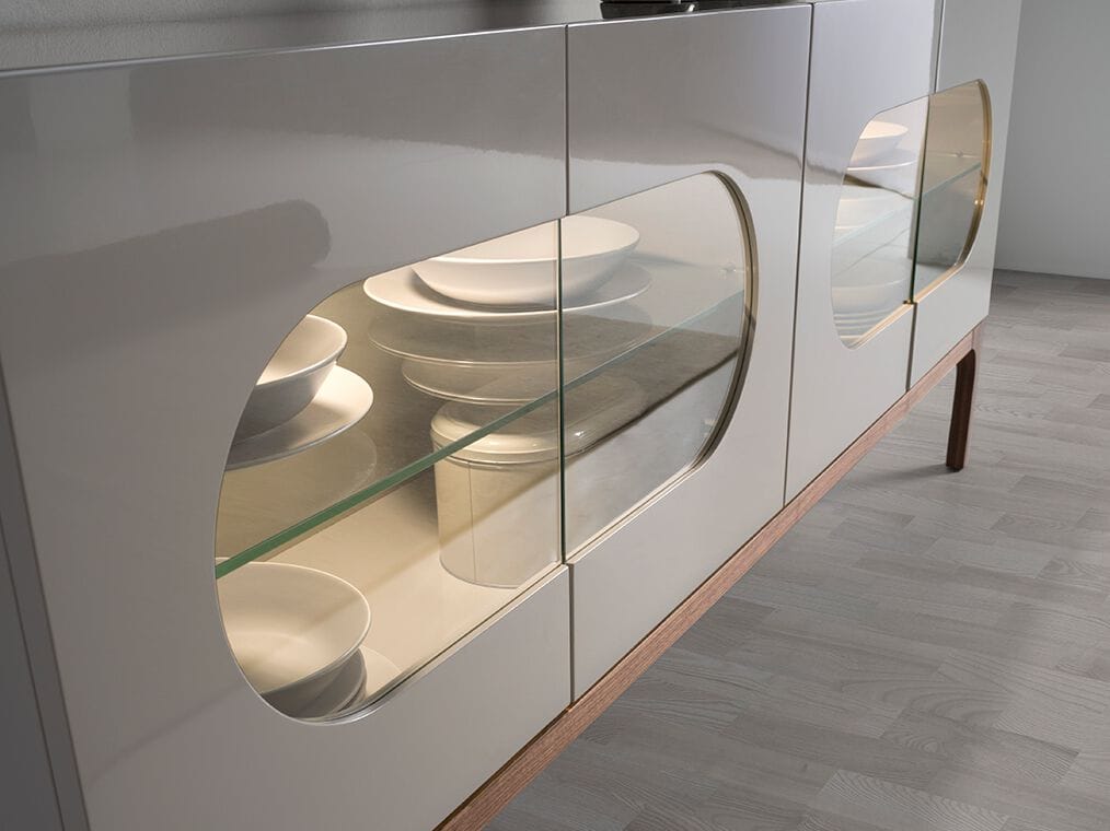 Шкаф из МДФ с распашными дверями Angel Cerda Loft Tendencia ARCH-00022696 - Вид №4