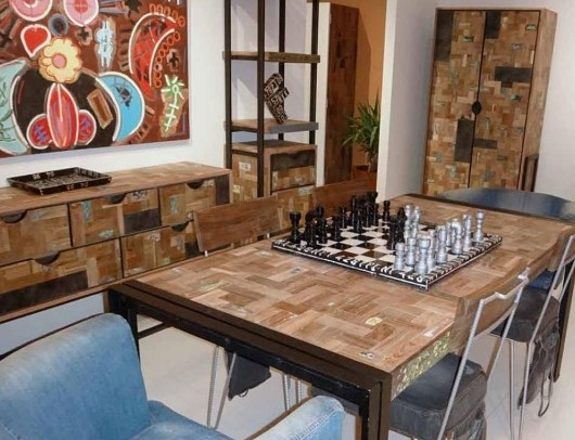 001006 Высокий комод Contradiction Carbon Santreyd - Вид №2