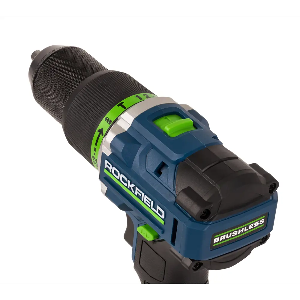 Аккумуляторная дрель-шуруповерт Rockfield RF2062BK с ударной функцией 89367262 STLM-1577436 - Вид №7