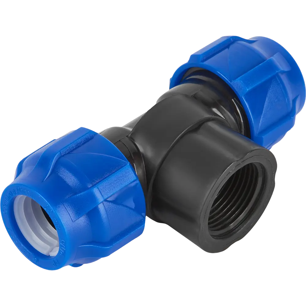 Тройник комбинированный ПНД Valfex 20x3/4"x20 мм ВР 83742586 STLM-2121949 