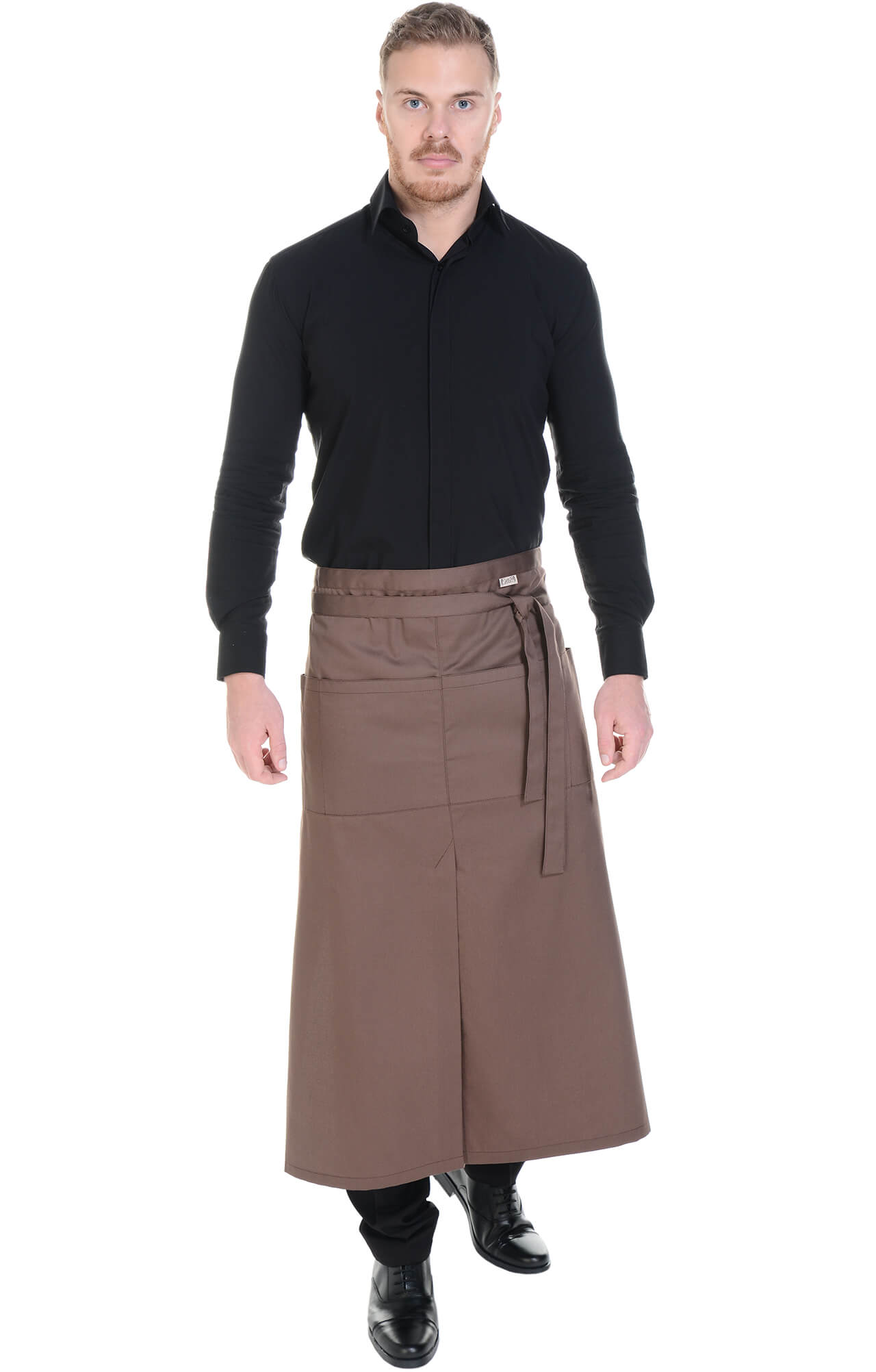 59841 Фартук  удлиненный, цвет chocolate BARISTA  Одежда для официантов  размер  - Вид №5
