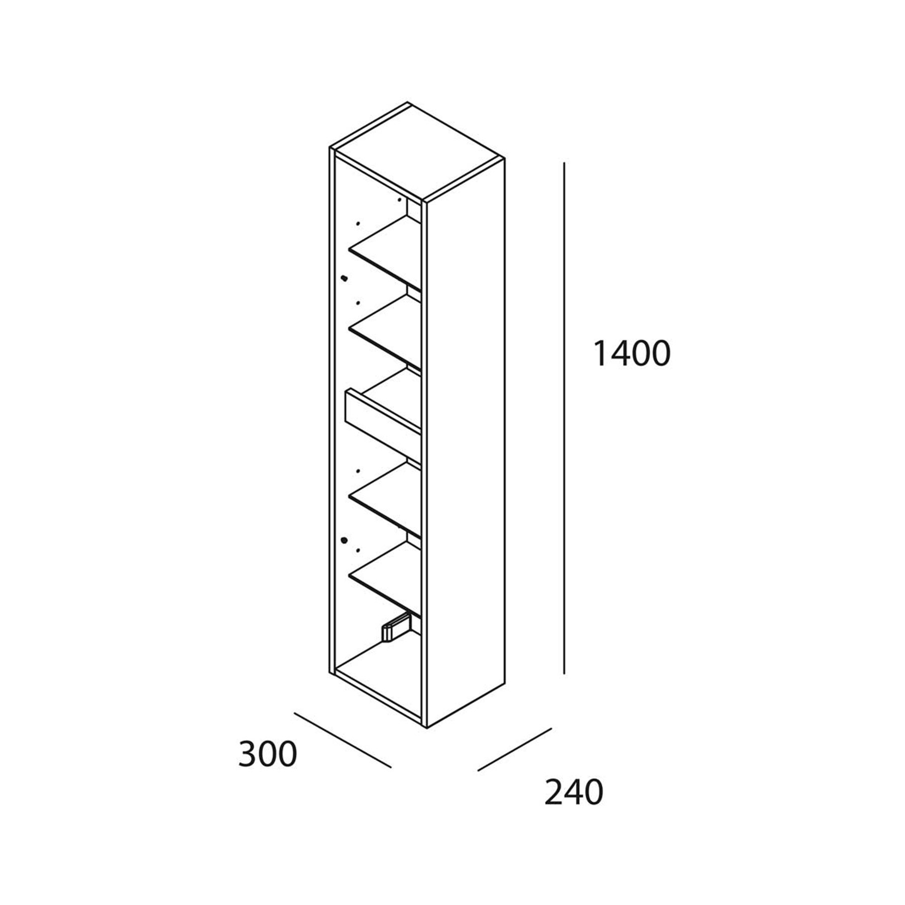 85177 SALGAR Колонна NOJA ETERNITY OAK Робл Вечность - Вид №3