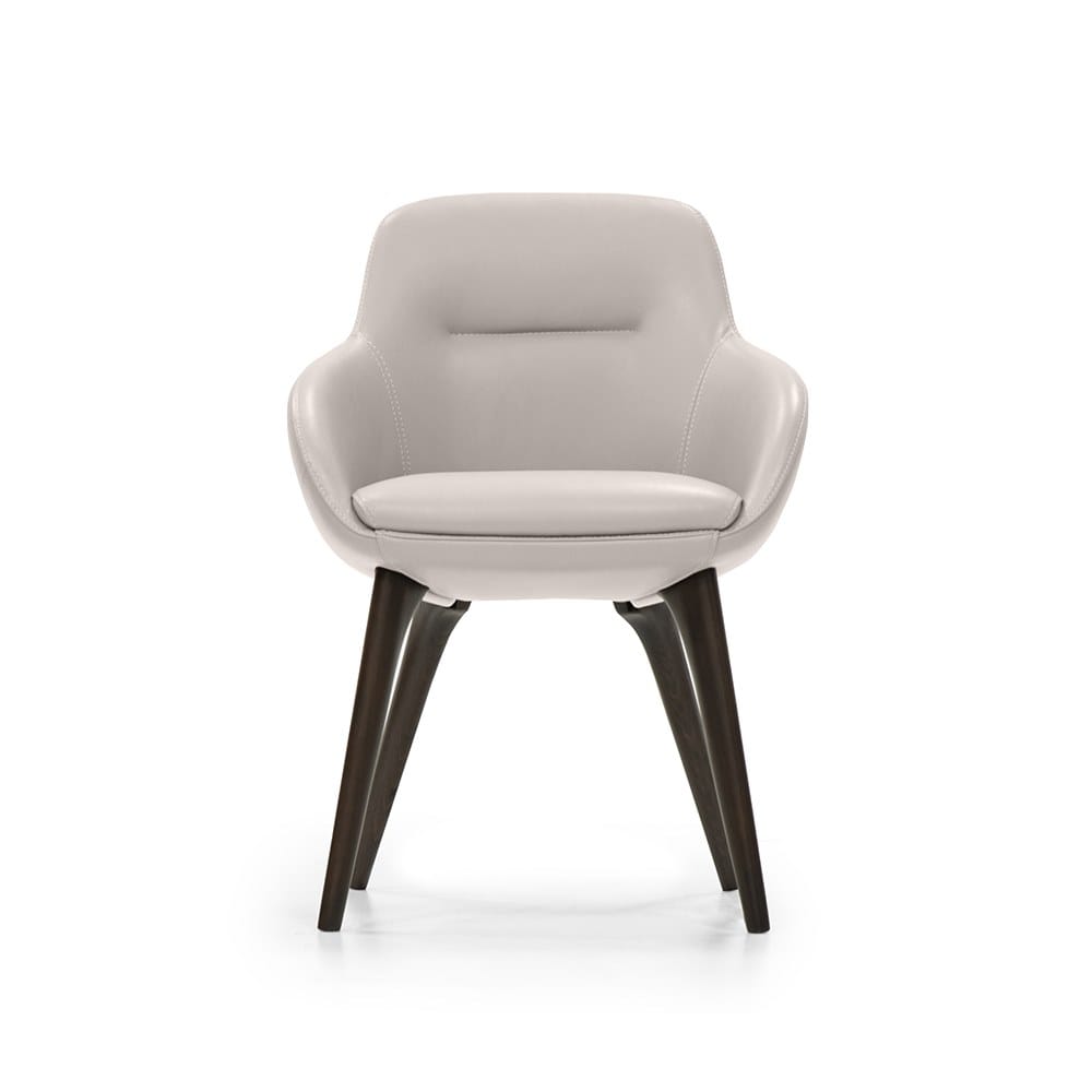 Кожаный мягкий стул Formitalia Kowloon ARCH-00089718 - Вид №1