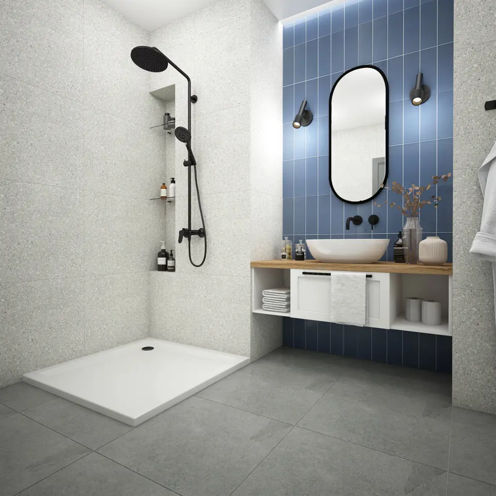 Душевой поддон METAKAM Apart квадратный 90×90 см с антискользящим покрытием 89386660 STLM-1501157 - Вид №4