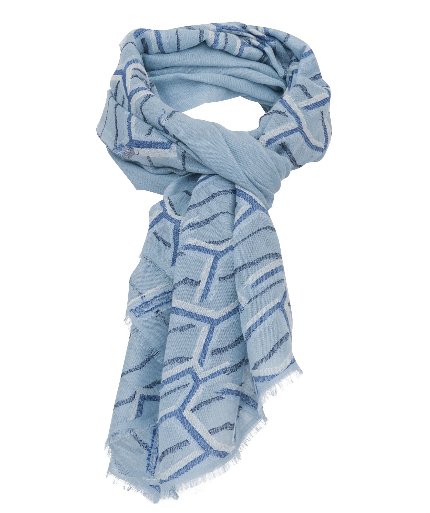 CARGO_D Шаль 70/200 хлопок PETRUSSE Santreyd 