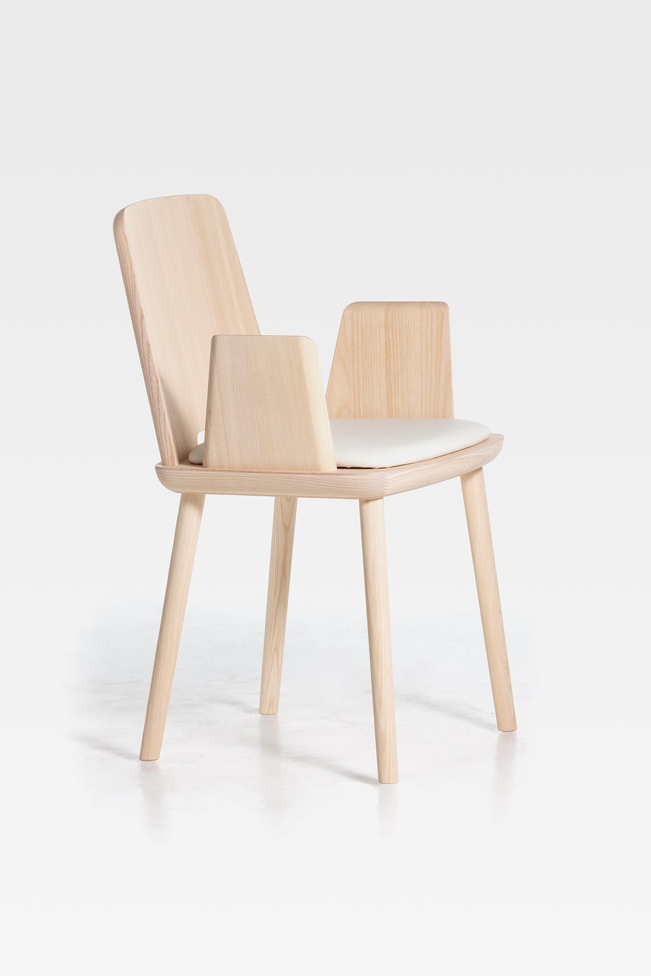 Стул из ясеня с подлокотниками SIPA планшет ARCH-00124717 - Вид №22