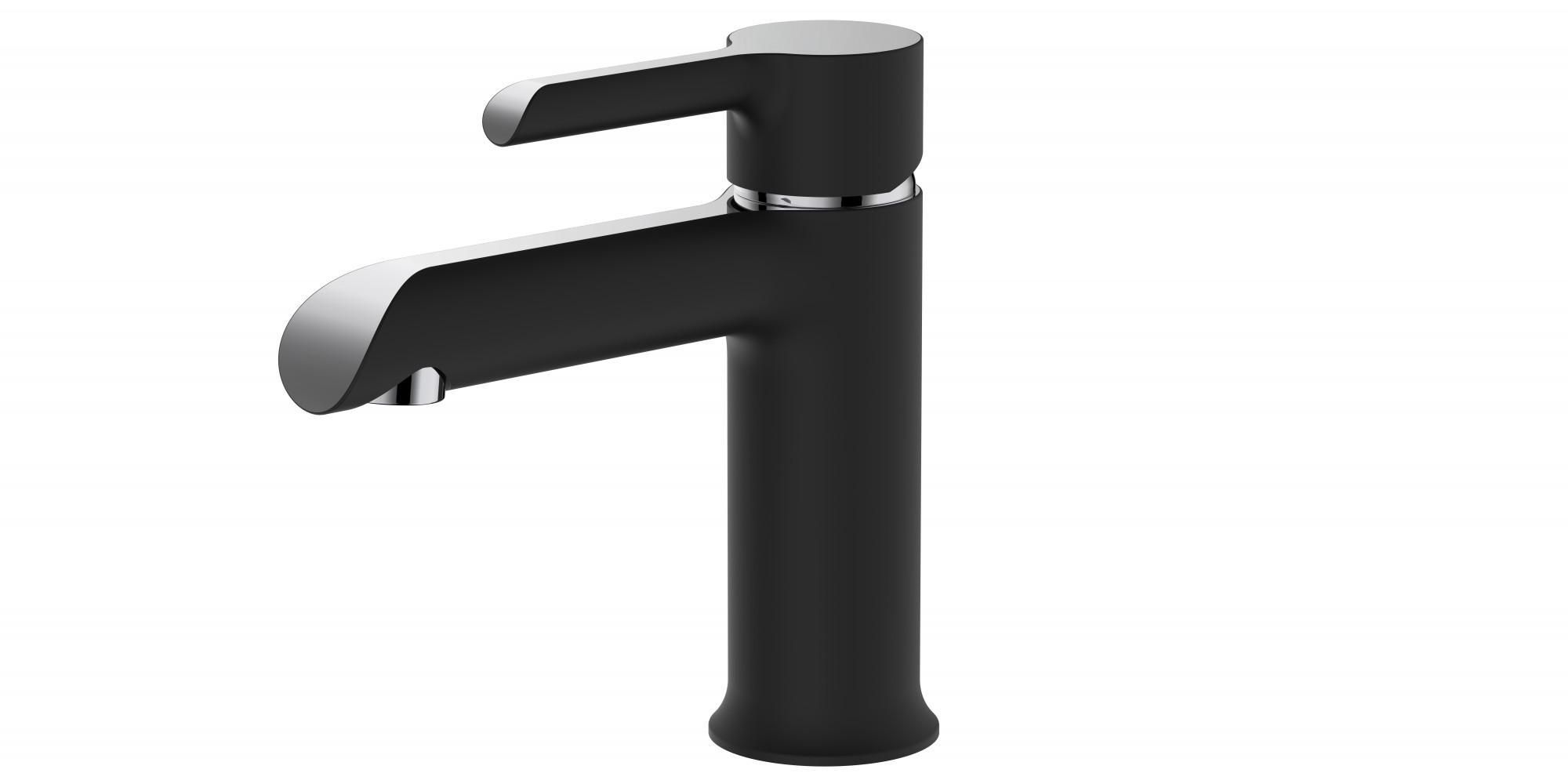 HB10805-7 Каскадный смеситель для раковины , черный Haiba 