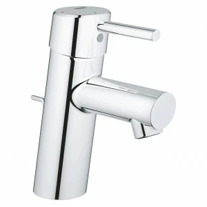 Смеситель для раковины GROHE Concetto с донным клапаном и энергосберегающим картриджем, хром (2338010e)