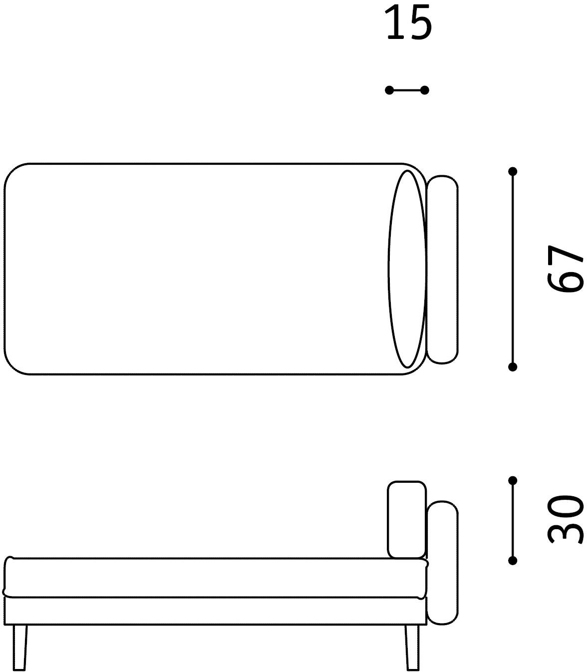 Febal Casa Секционный диван со съемным чехлом из ткани с шезлонгом sun-id-1349320 - Вид №22