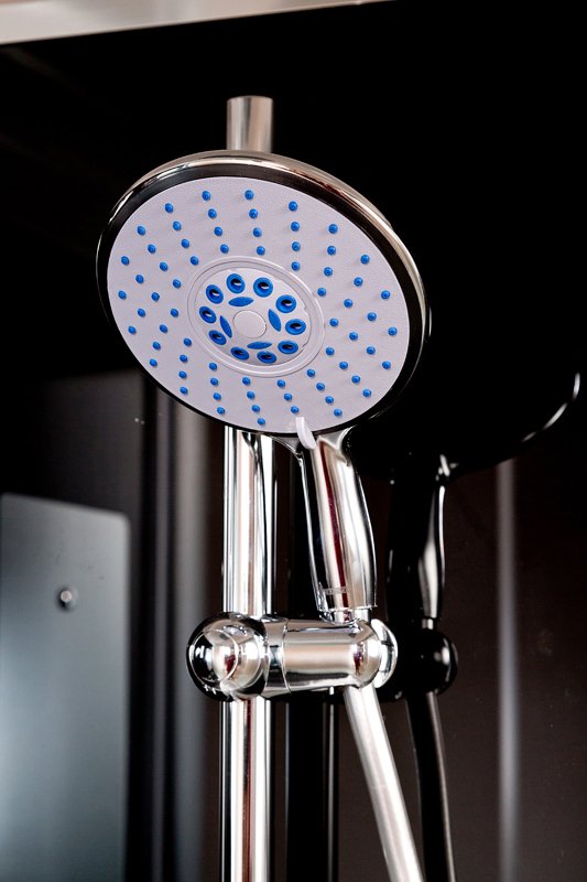 ЕМ1511 L с гидромассажем (гм.) Душевая кабина DETO Серия EM B10S BLACK - Вид №3