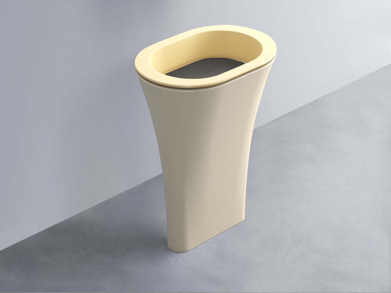 AMLA65-CN+AMPILO-FN+AMCOLO-LN Раковина Amedeo Ovale отдельностоящая cielo Enjoy + Amedeo Ceramica Cielo