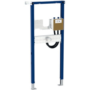 111.271.00.1 Инсталляция Geberit Duofix, 130 см, для электронного встраиваемого в стену смесителя с функциональным блоком для скрытого монтажа, для омовения Geberit