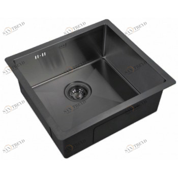 Мойка Zorg INOX-PVD 4844 GRAFIT, Zorg pvd 4844 GRAFIT Мойка кухонная прямоугольная Zorg 