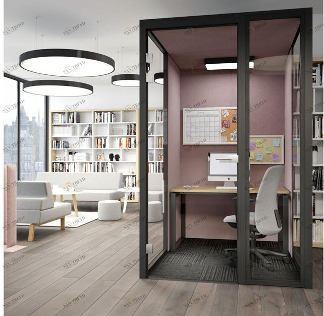 FURNIKO Мультимедийная акустическая офисная будка Silent cube sun-id-1448342