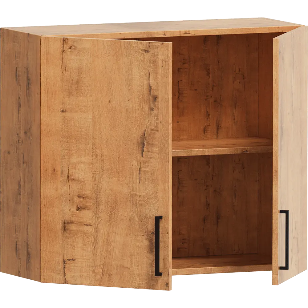 Шкаф навесной Лайм 80x67.6x29 см ЛДСП цвет коричневый Santreyd STLM-2206004 - Вид №2