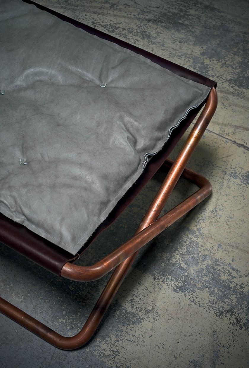 BAXTER Кожаный садовый шезлонг Rimini sun-id-1394939 - Вид №4