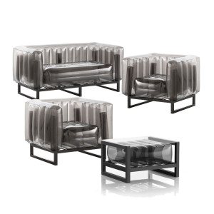 MOJOW Садовая мебель и журнальный столик Yomi Черный SY2FY1CY1TBYKEKOCN04NC