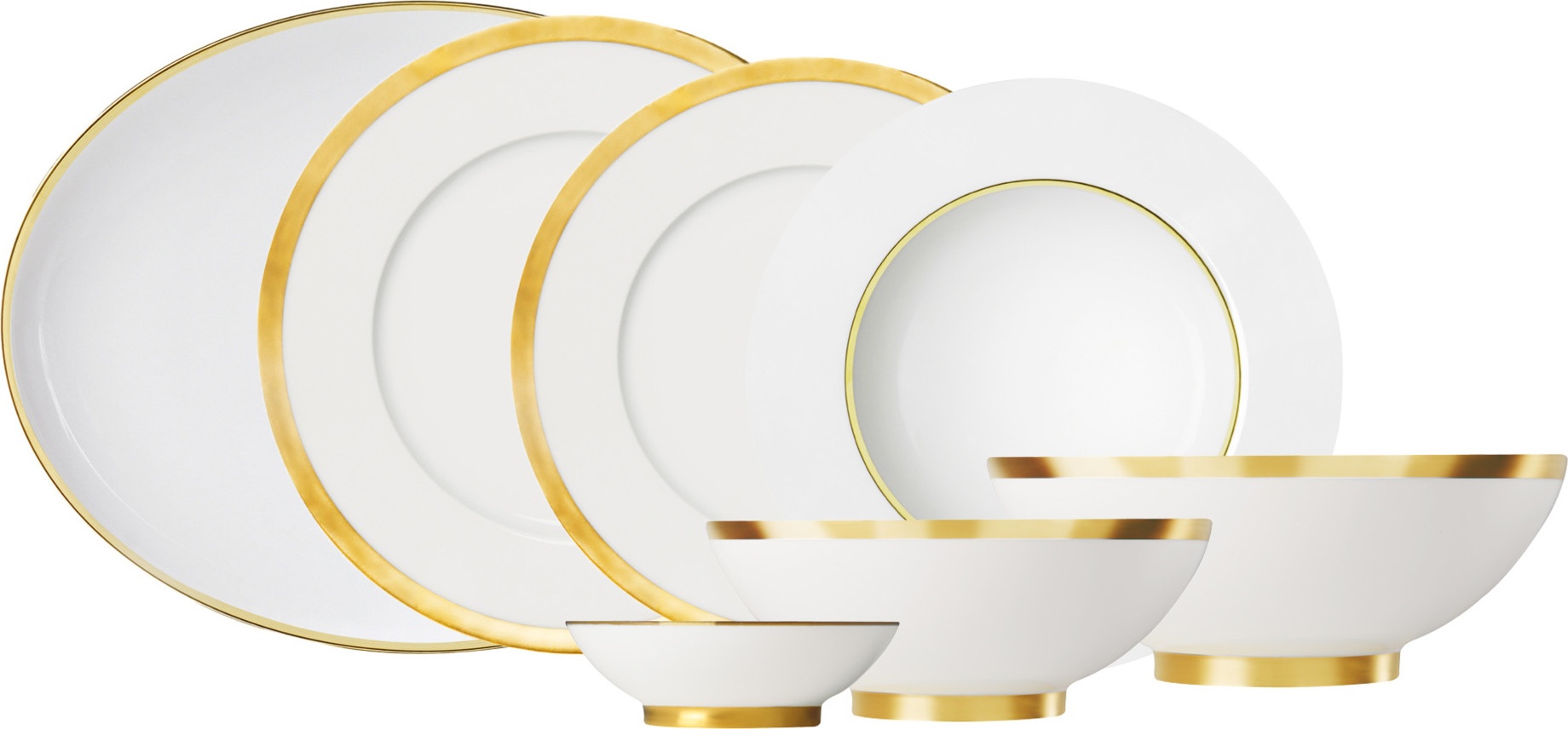 10665151 Sieger by Furstenberg Сервиз столовый Sieger by Furstenberg  "Мой фарфор! Золотое сокровище"  на 6 персон 23 предмета Фарфор 