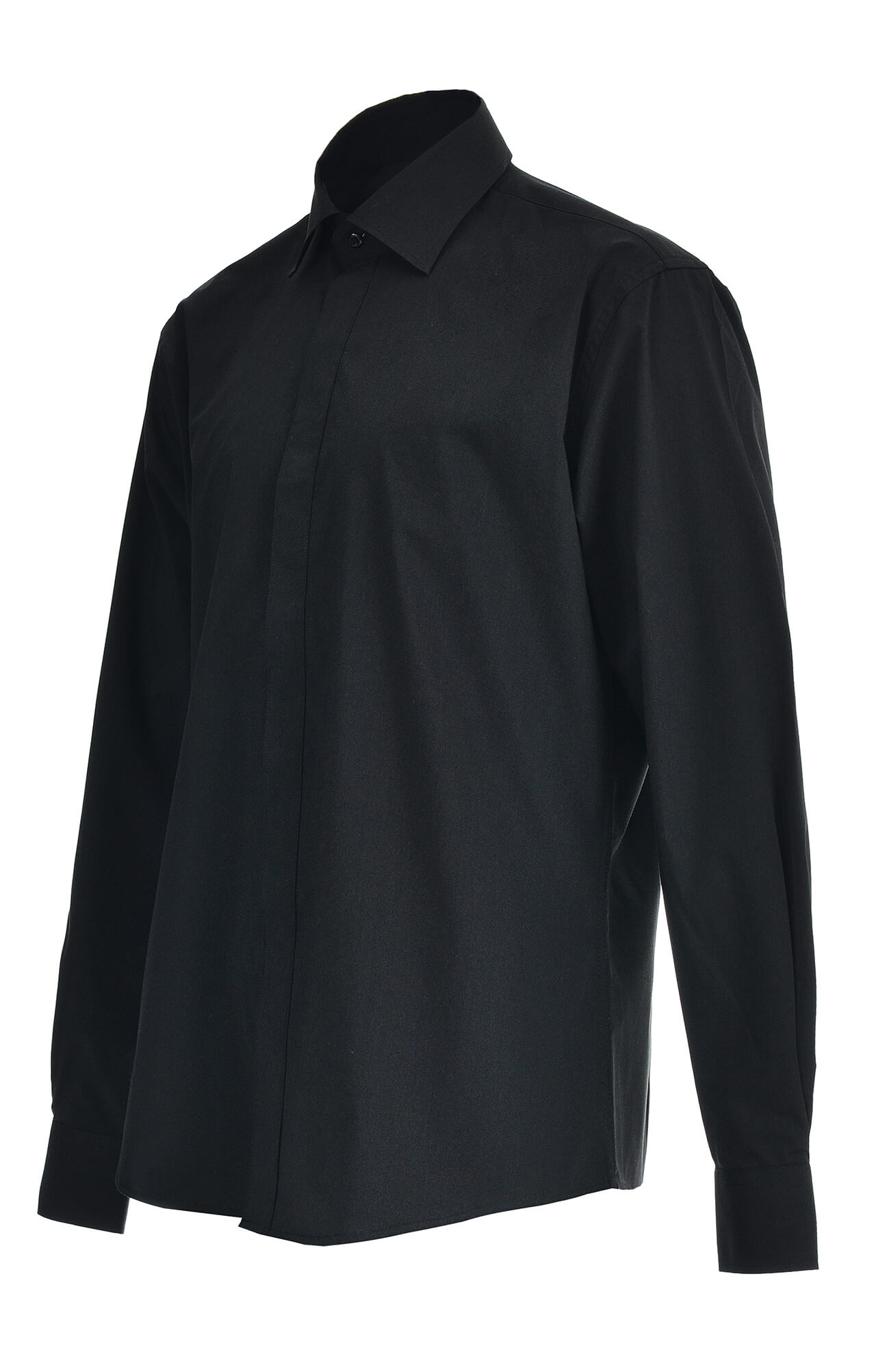 62476 Рубашка мужская  black El-Risto  Корпоративная одежда  размер 40/176-182  - Вид №1