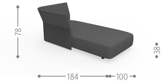 Talenti Модульный садовый диван из ткани и веревки Cliff sun-id-1425103 - Вид №39