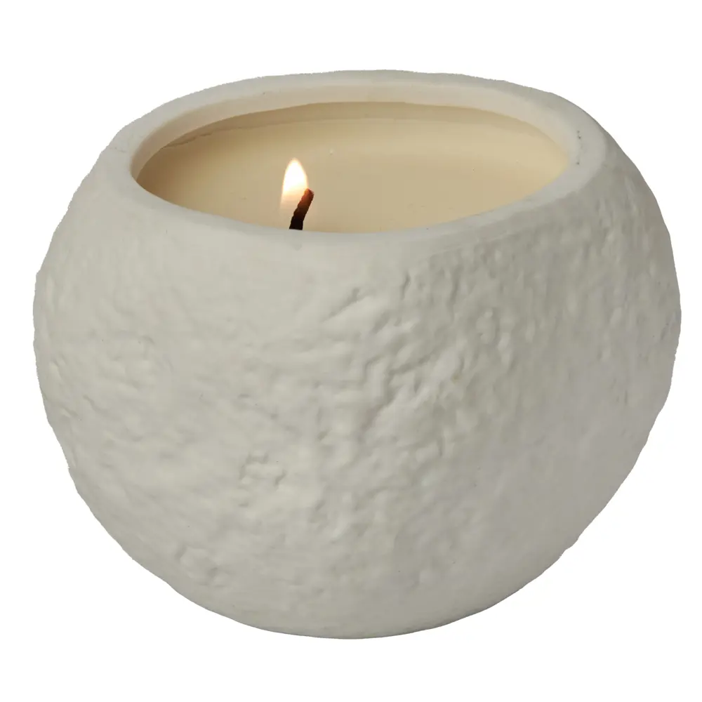 Свеча ароматизированная Sandalwood белый 7.3 см 89348187 STLM-2131074 Santreyd 