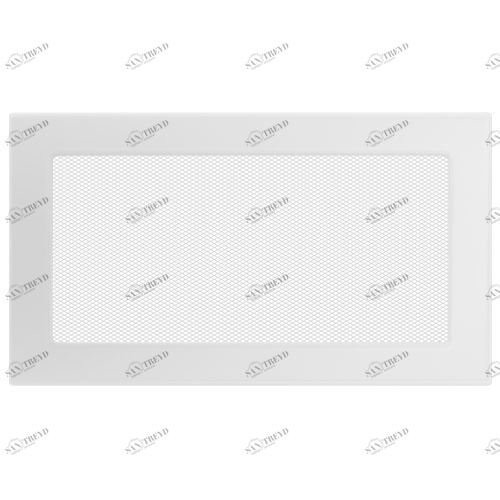 Вентиляционная решетка Kratki 17х30 (белая) 2977