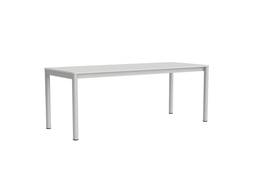 Прямоугольный стол с алюминиевыми или твердыми дубовыми ножками Hay пристройка ARCH-00016580 - Вид №12