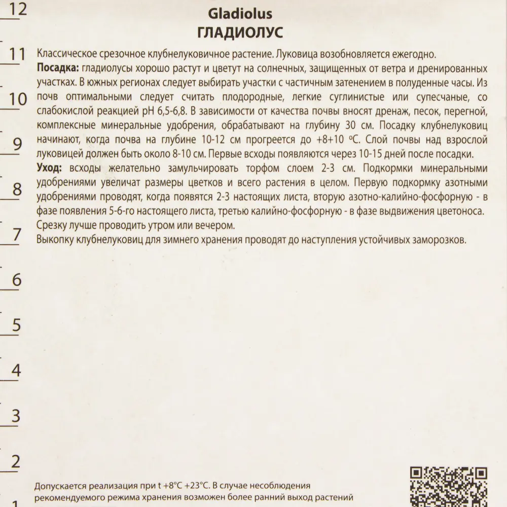 Гладиолусы крупноцветковые «Шоколад», размер луковицы 10/12, 3 шт. 82118683 STLM-2017778 ПОИСК  - Вид №2