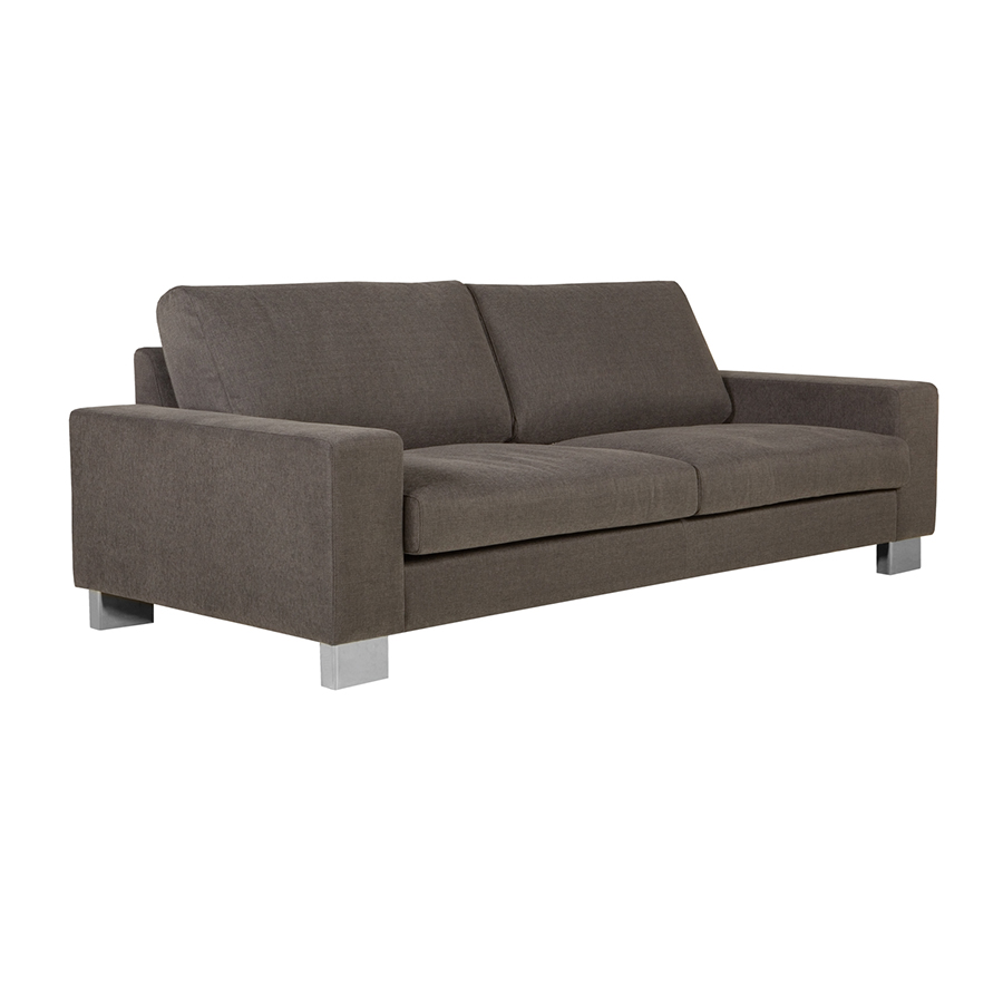 Трехместный диван QUATTRO серый Sits S1561 - Вид №1