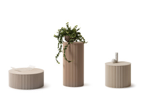 Алюминиевый круглый садовый столик