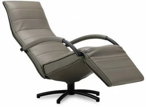 JORI Мягкое кожаное кресло с откидной спинкой