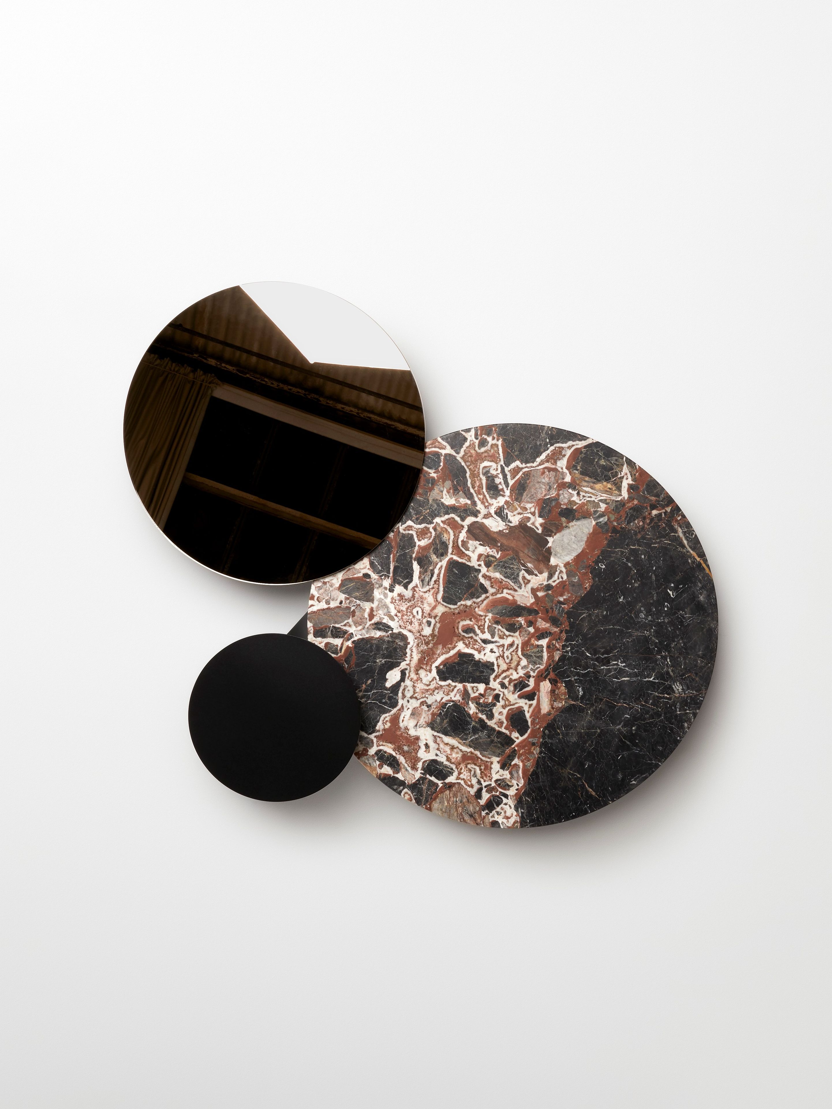 Круглый алюминиевый журнальный столик с порошковым покрытием Ross Gardam ARCH-00057248 - Вид №9