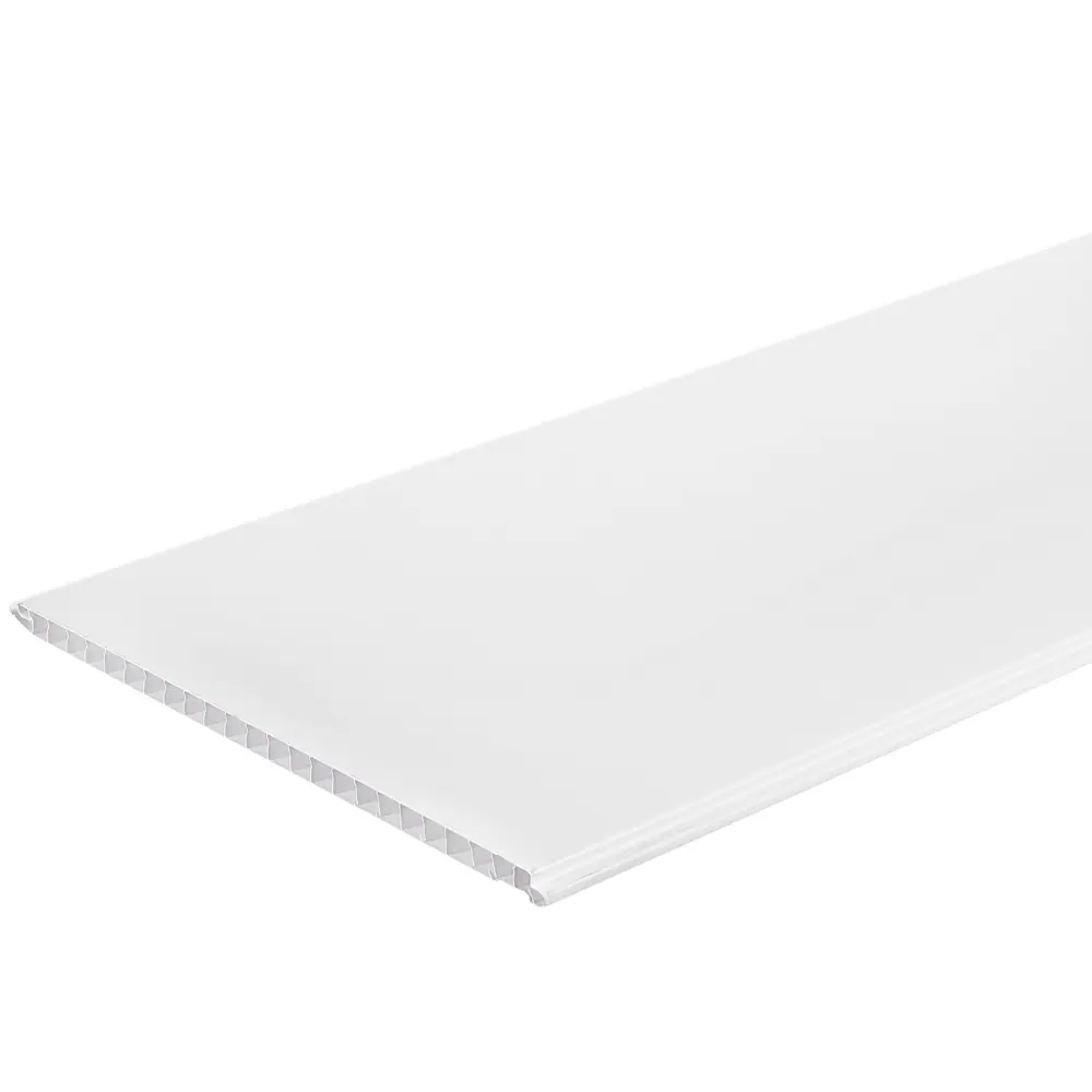 Панель ПВХ VENTA «Эко» 10x250x2700 мм, цвет белый матовый 12412061 STLM-2069082 Santreyd 