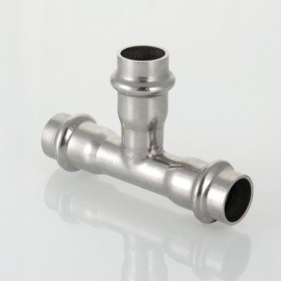 VTi.931.I.353535 Фитинг из нержавеющей стали – пресс-тройник Valtec 35 х 35 х 35 мм  - Вид №5