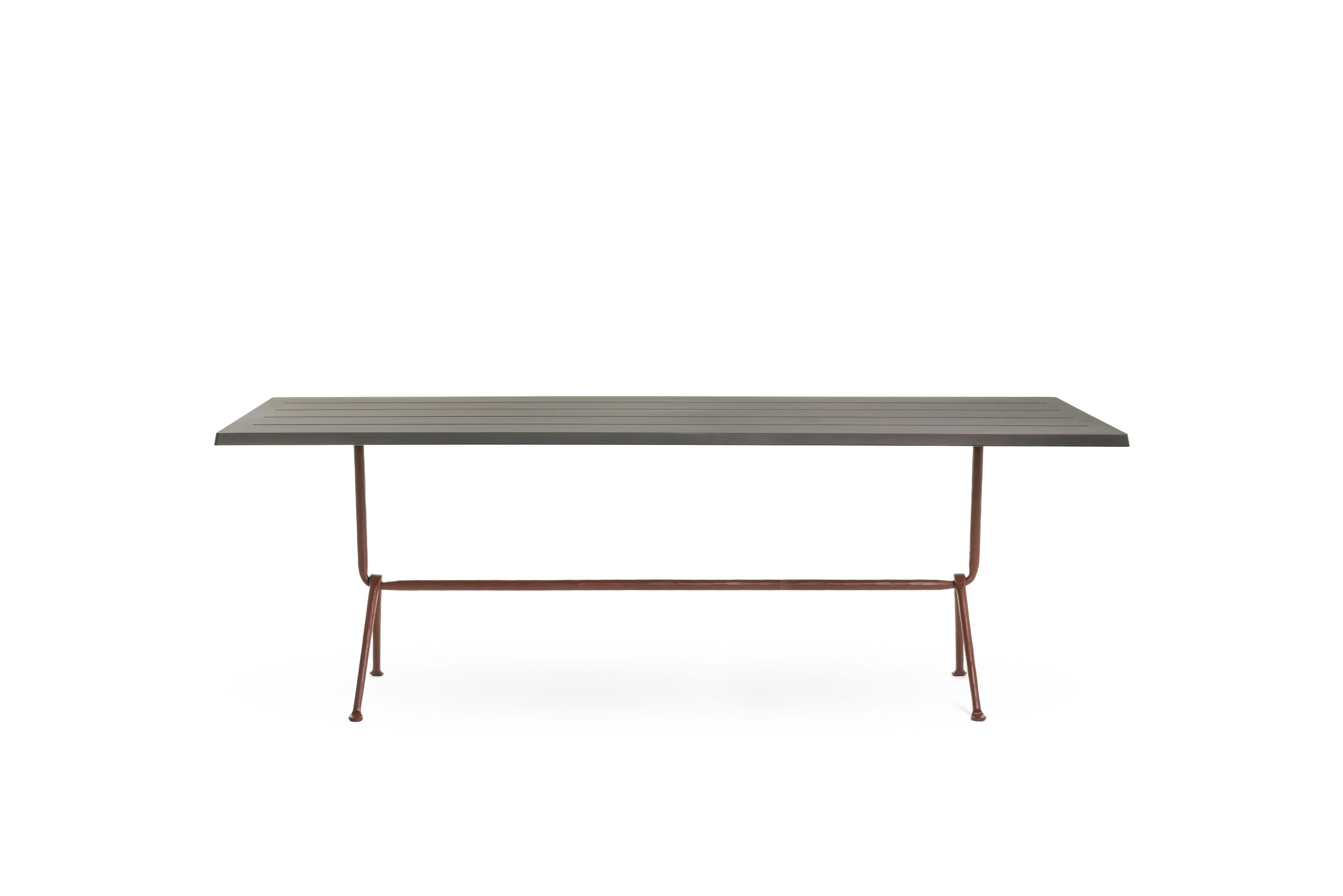 Прямоугольный стальной стол Magis мастерская ARCH-00126289 - Вид №2