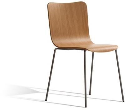 Capdell Штабелируемый стул из бука Mirò MIRO sun-id-1427482 - Вид №1