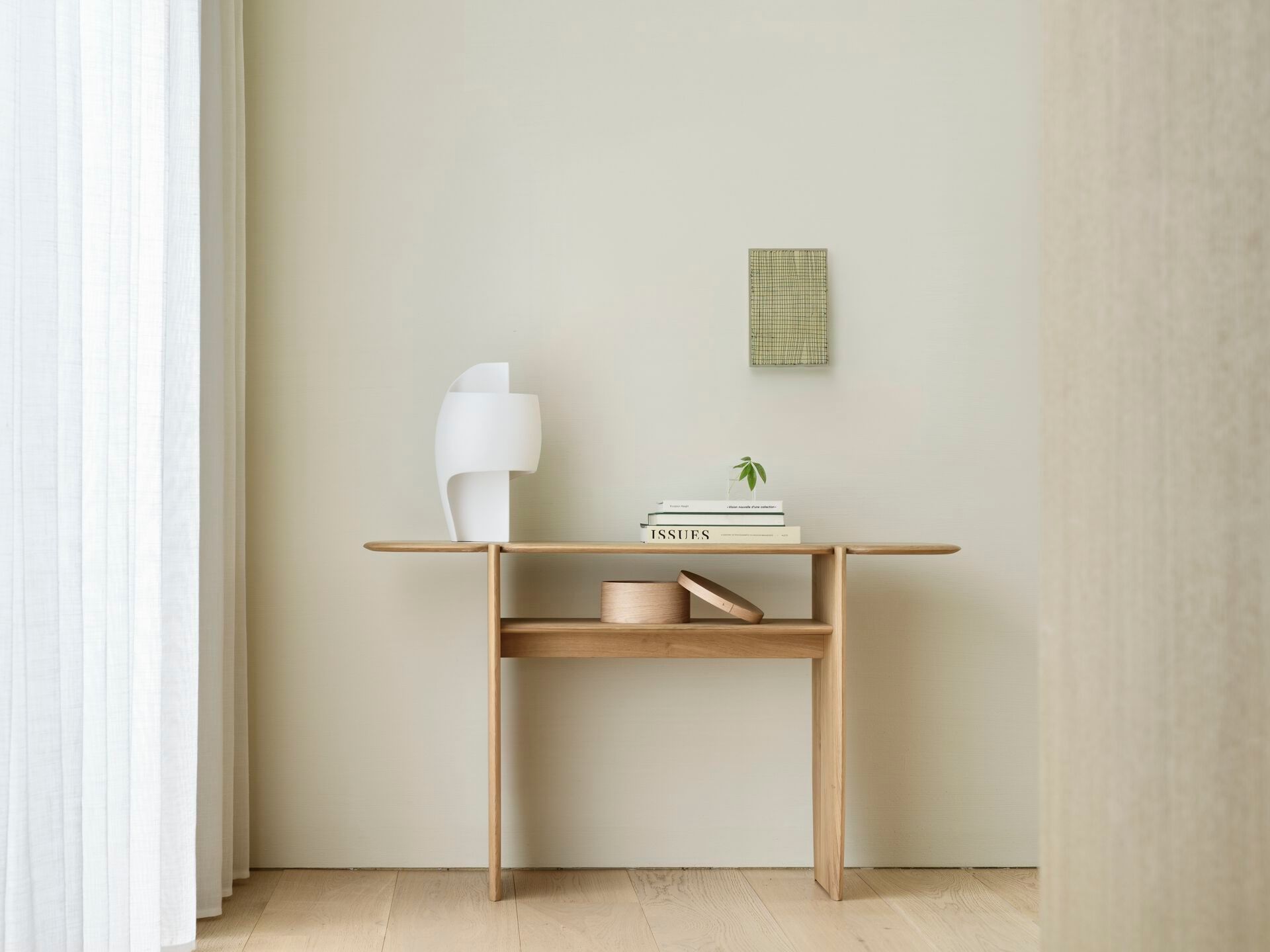 Дубовая консоль Ethnicraft PI ARCH-00132460 - Вид №3