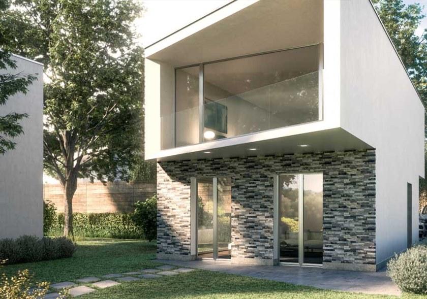 COCIF Французское окно с терморазрывом из алюминия и дерева Planar sun-id-1425408 - Вид №4