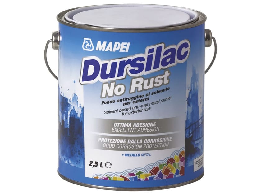 Антикоррозийное дно с растворителем MAPEI DURSILAC NO RUST ARCH-00075390