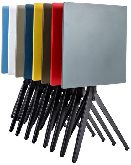 Tolix Квадратный стол из нержавеющей стали sun-id-1451144 - Вид №2