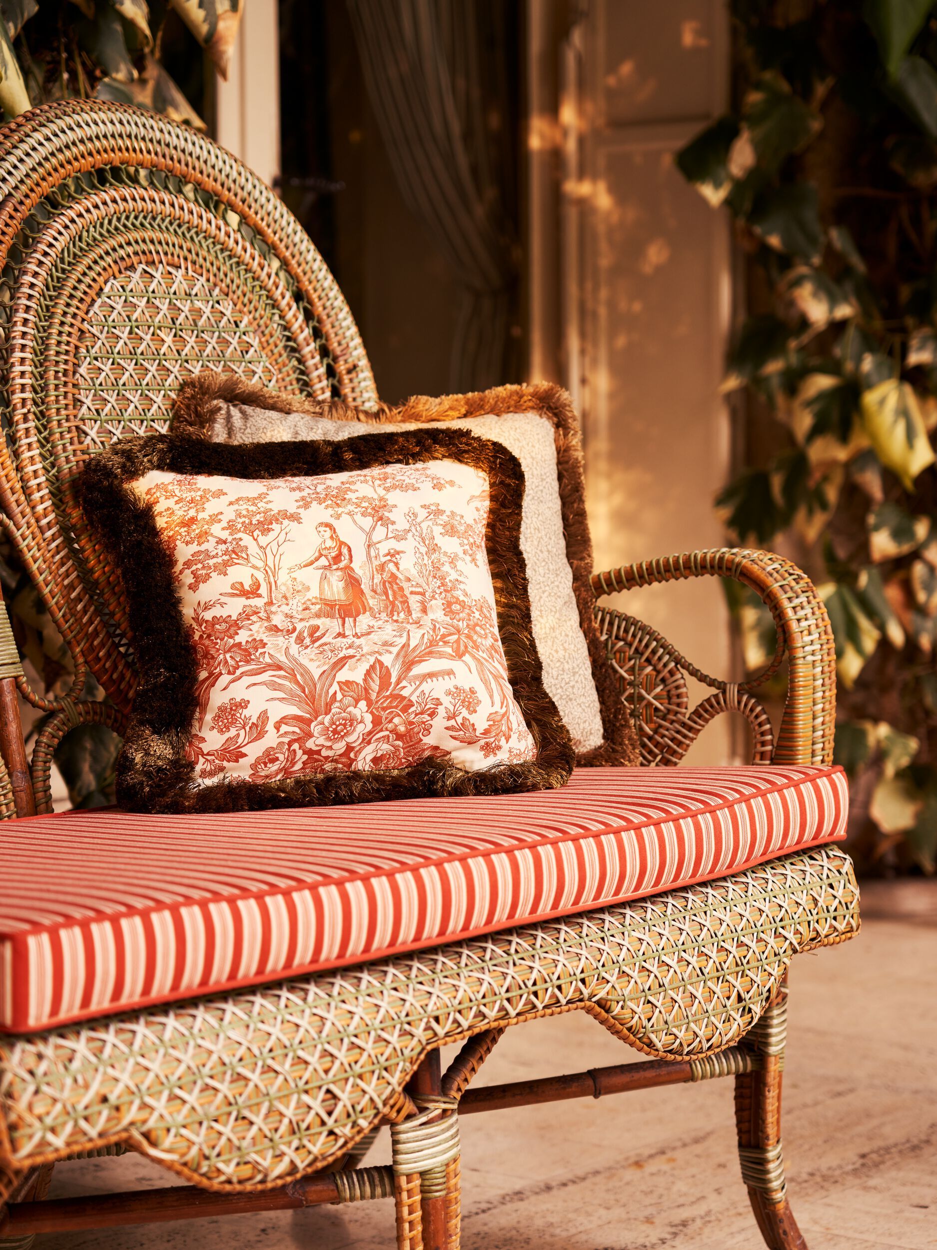 Хлопчатобумажная обивочная ткань LELIEVRE Quenin-Belle Époque ARCH-00093410 - Вид №16