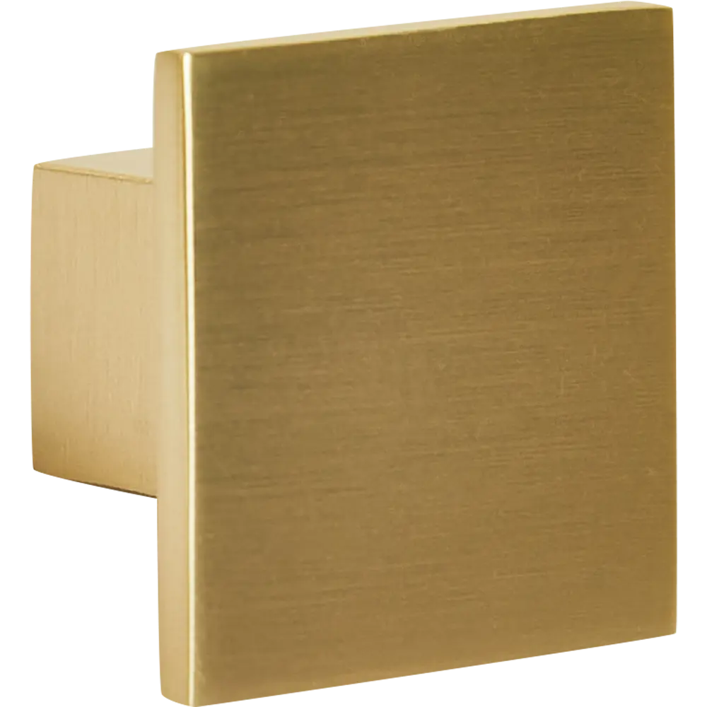 Ручка-кнопка INSPIRE золото матовое для шкафов Лион 87948322 STLM-1094126