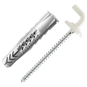 Дюбель-крюк-костыль Fischer UX WH N, 8x50 мм, нейлон, 25 шт.
