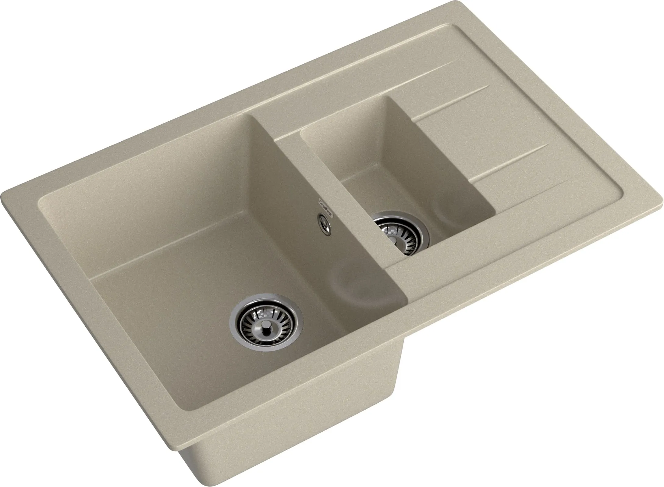 Кухонная мойка Искусственный камень QUADRO S296 GranFest Q-775KL-S296 - Вид №2