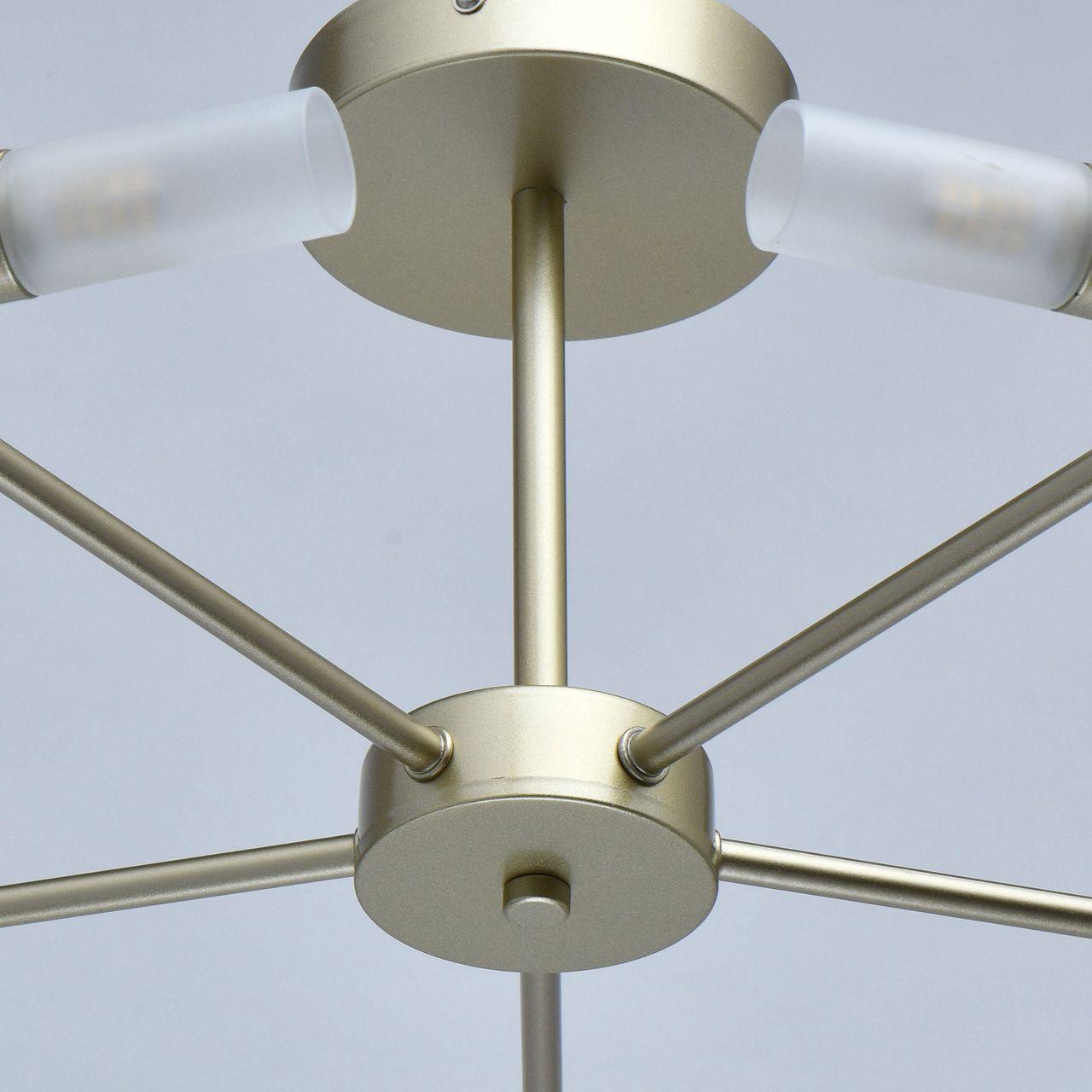 Потолочная люстра De Markt City Олимпия 638014310 DE MARKT ОЛИМПИЯ 328895 Белый;бежевый - Вид №1