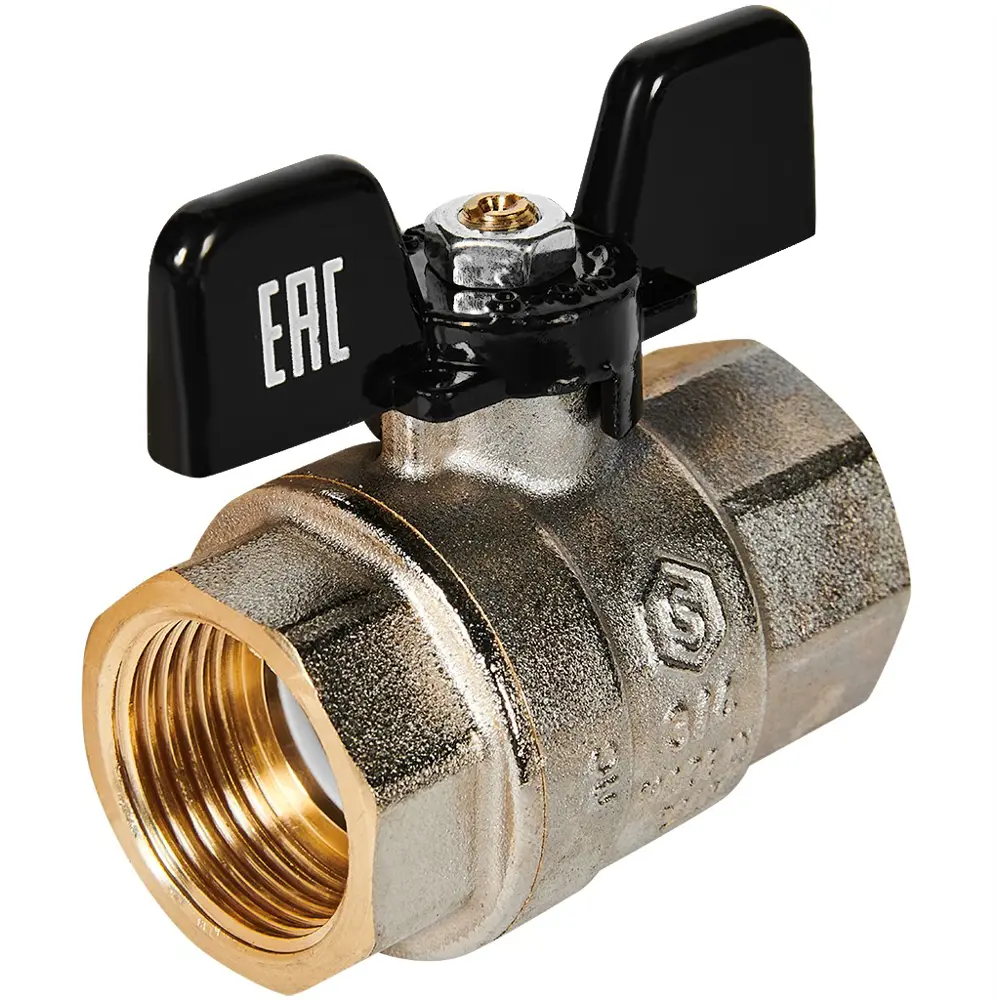 Шаровой кран STOUT DN20 для систем водоснабжения и отопления 89395504 STLM-1425124