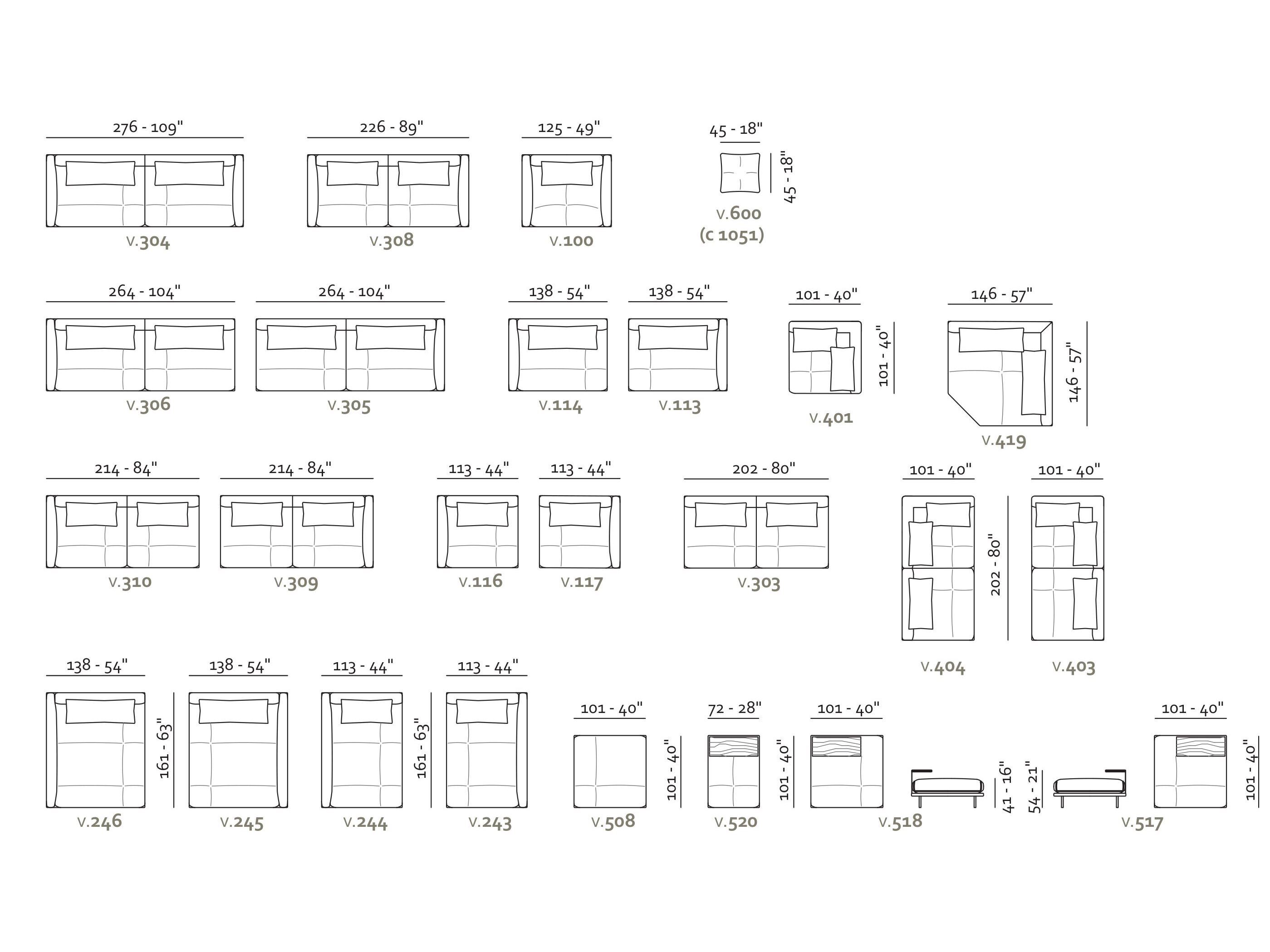 4-местный кожаный диван Max Divani PERCY ARCH-00083786 - Вид №8
