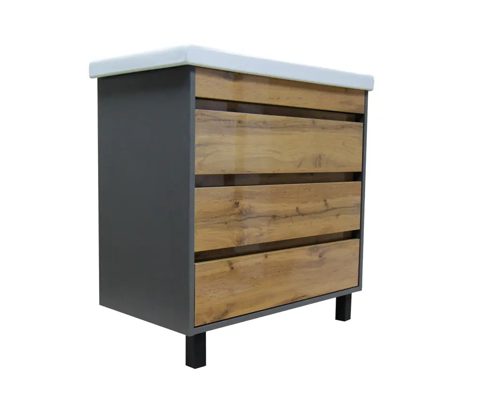 Тумба Santreyd Wood для раковины 80 см в стиле минимализм 88695639