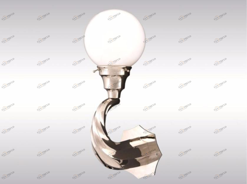 Woka Lamps Vienna Настенный светильник из опалового стекла и латуни sun-id-1369541